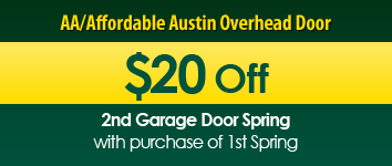$20 Off, AA/Affordable Austin Overhead Door